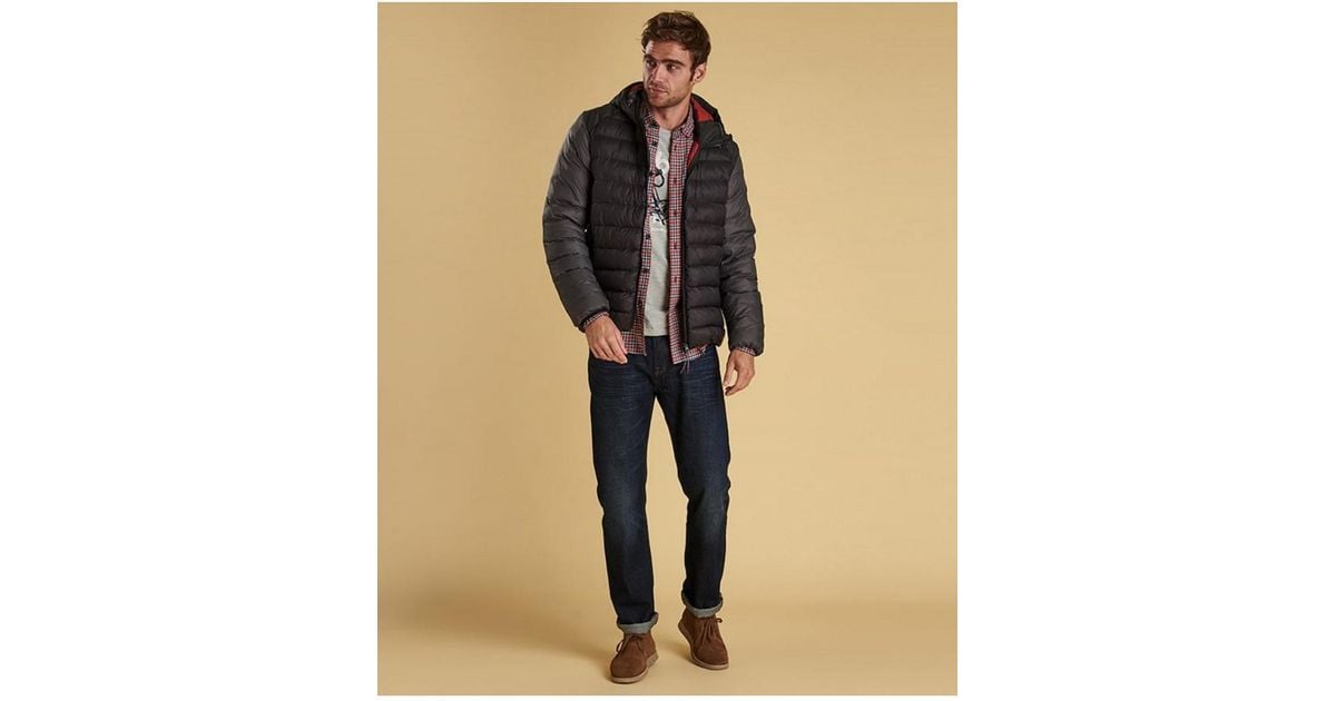 barbour jib quilted jacket