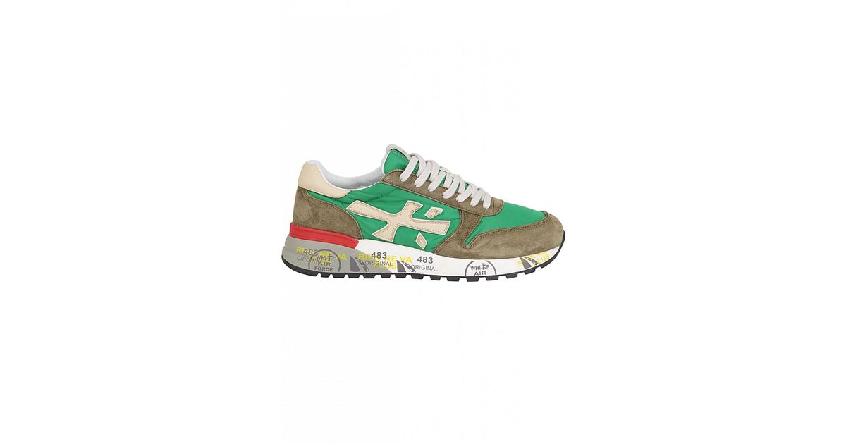 Premiata Trainers In Green for Men | Lyst