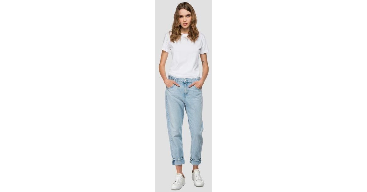 Replay Denim Boy Fit Marty Jeans in Blue | Lyst