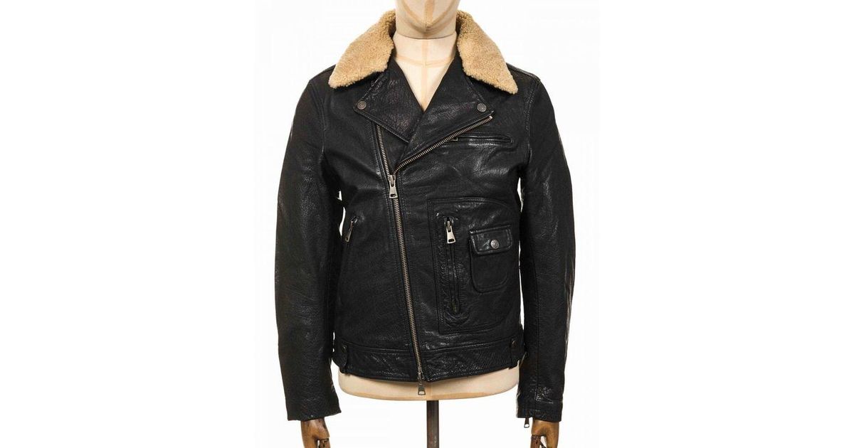 Deus Ex Machina Nail Leather Jacket in 