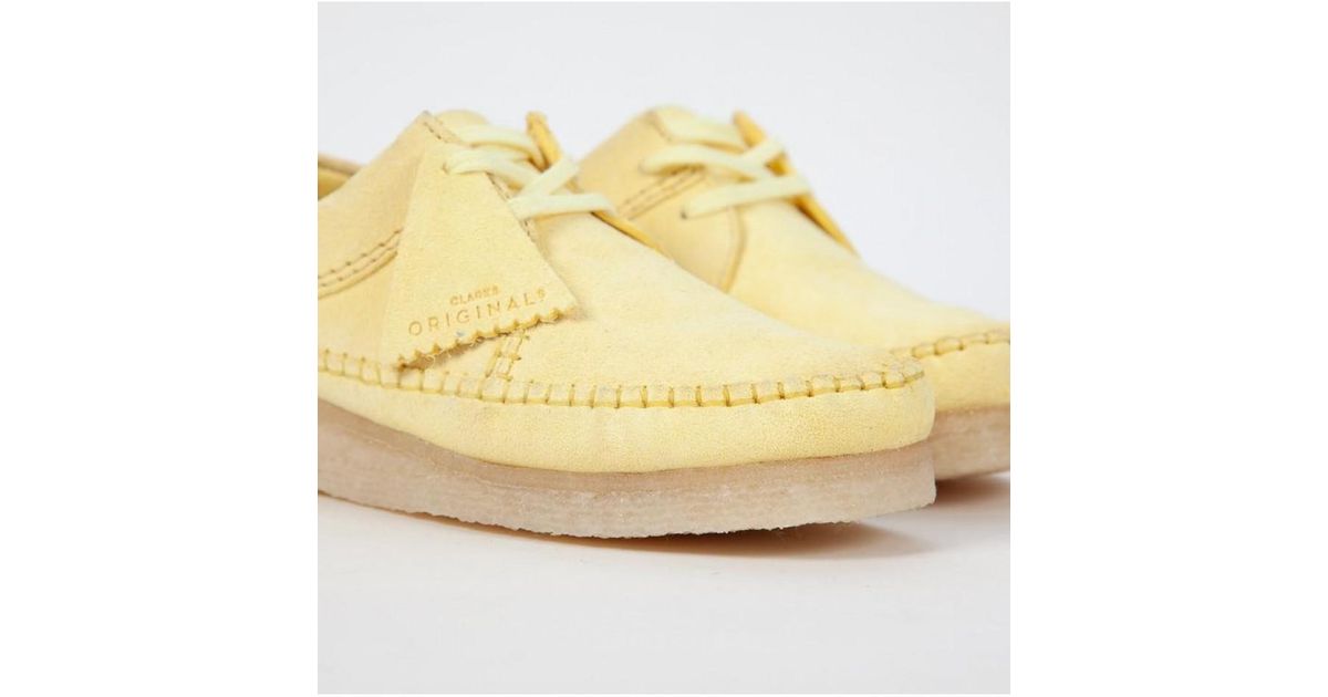 clarks weaver yellow