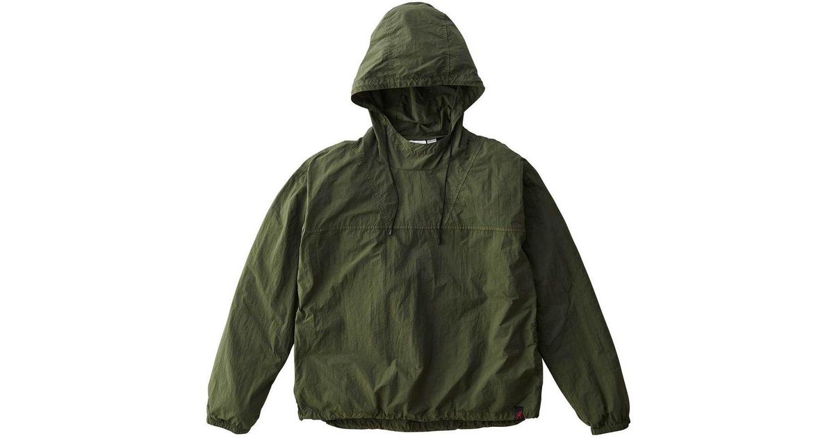 Gramicci Synthetic Packable Anorak Parka Olive in Green for Men - Lyst