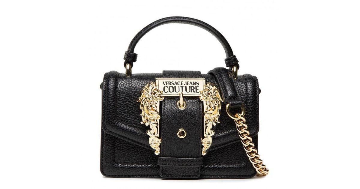 Versace Jeans Couture Borsa Con Dettaglio Fibbia in Black | Lyst