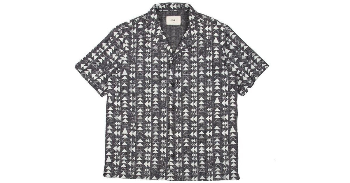 folk soft collar shirt