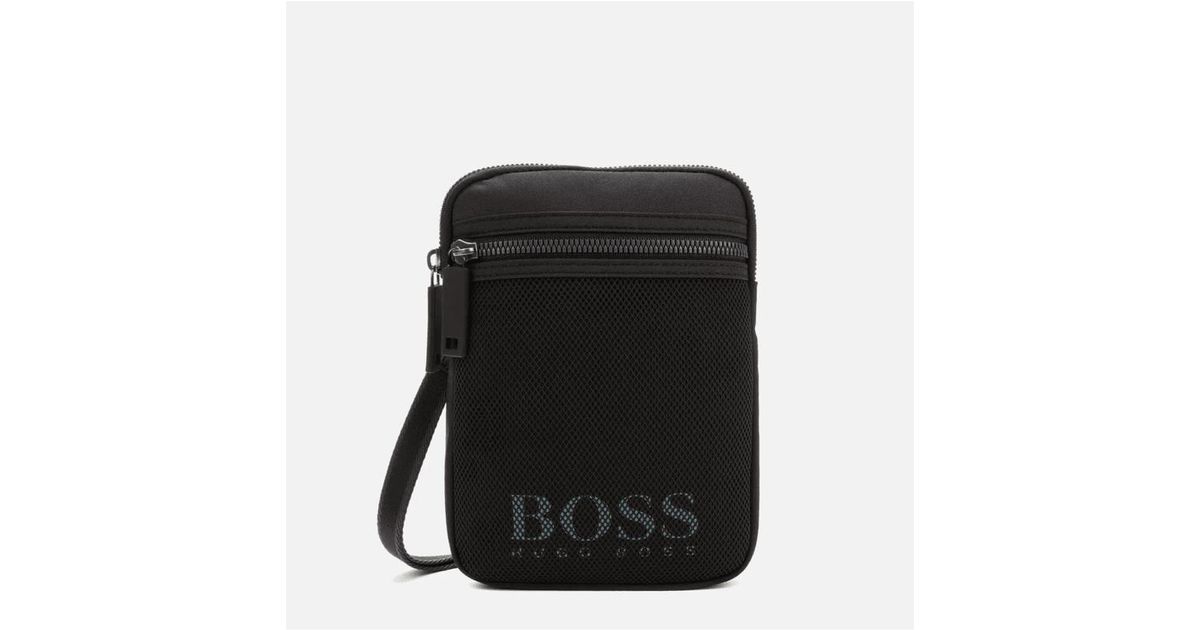 BOSS by HUGO BOSS Evolution Mini Crossbody Bag in Black for Men - Lyst