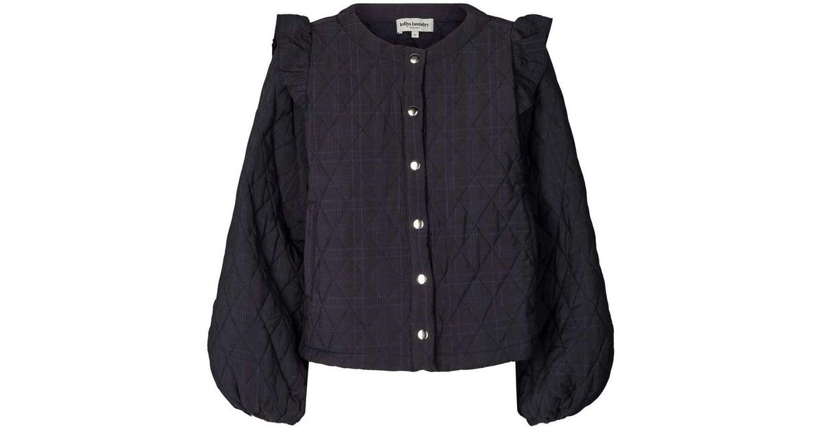 Lolly's Laundry Cotton Lollys Laundry Ulla Jacket Washed in Black Lyst