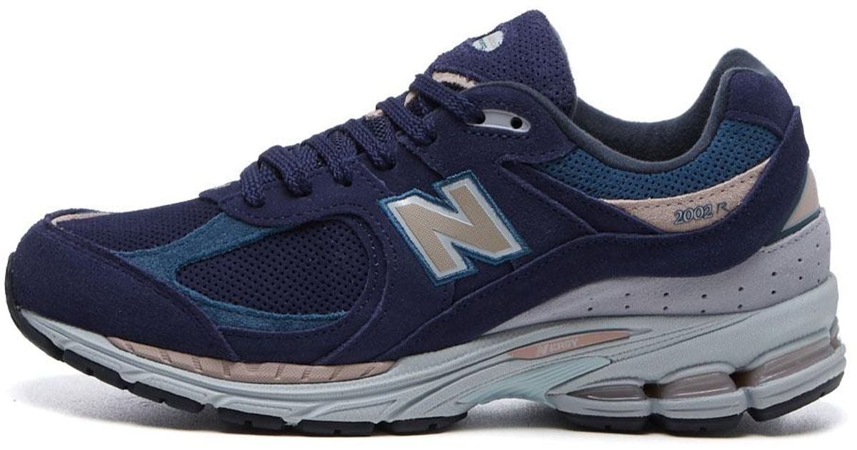 New Balance Suede 2002r Trainers in Blue for Men Lyst Canada