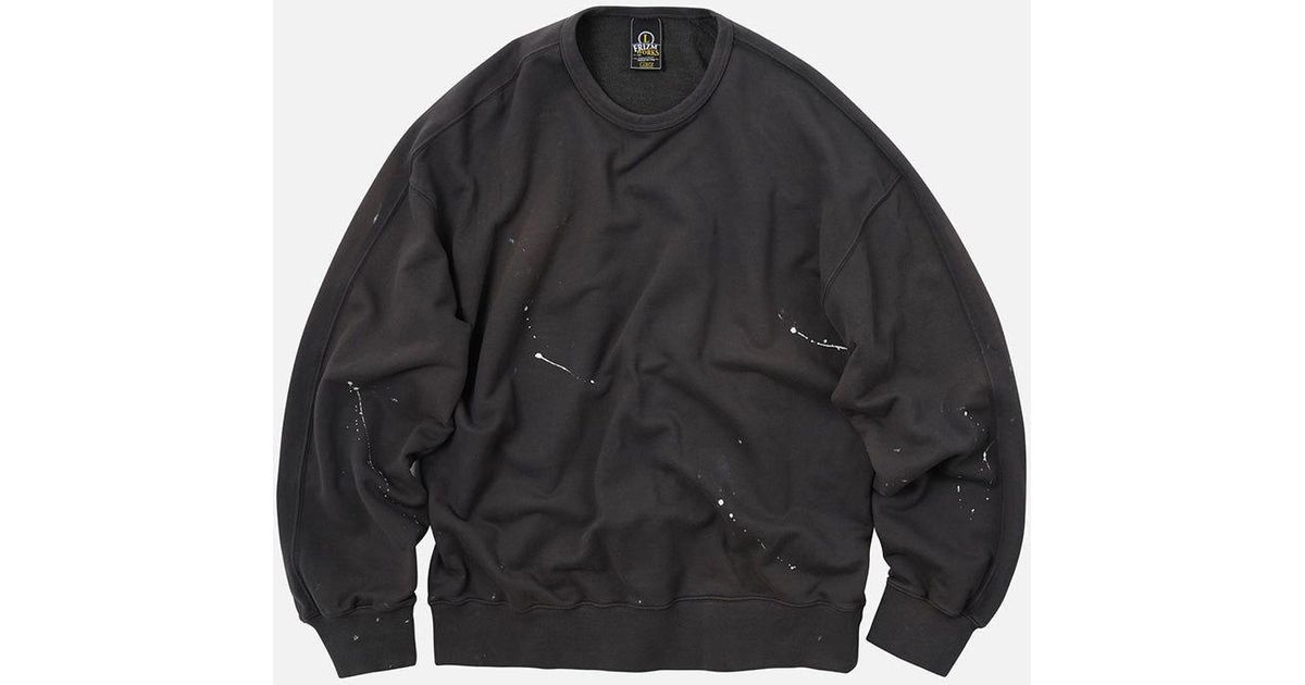 FRIZMWORKS Splash Painting Sweatshirt - Charcoal in Black for Men 