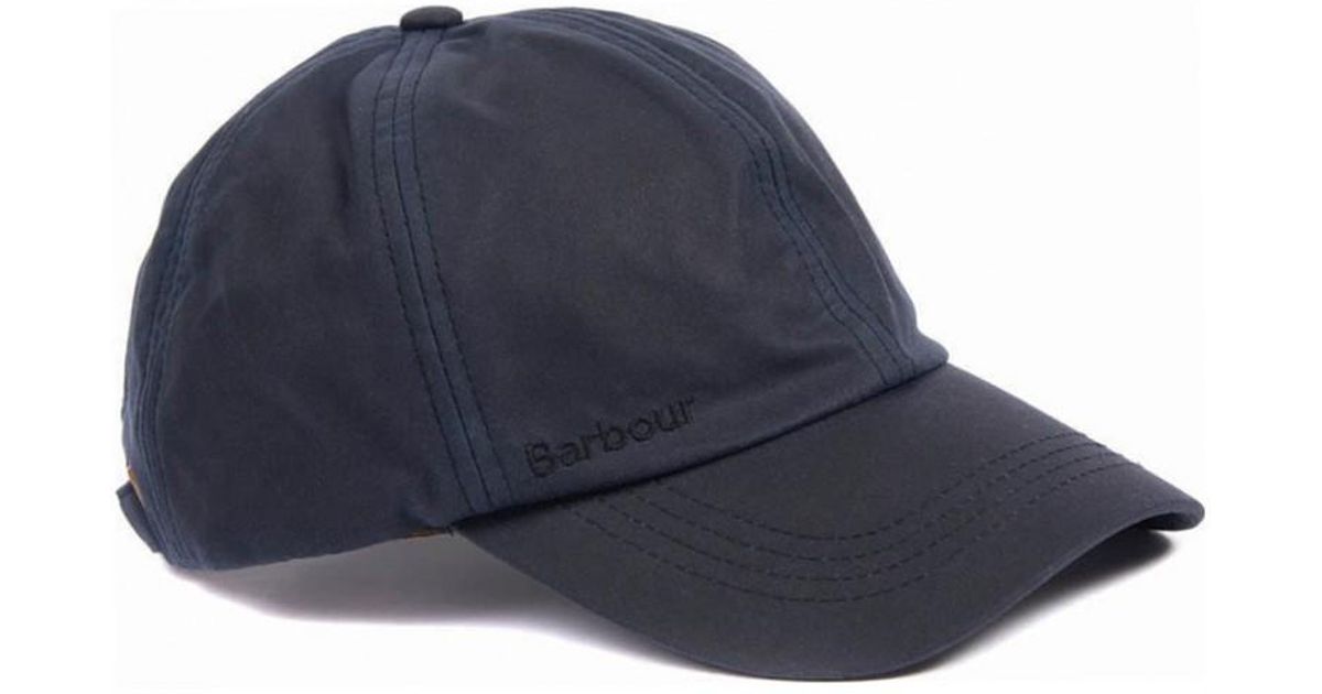 Barbour Prestbury Sports Wax Cap Navy in Blue for Men - Lyst