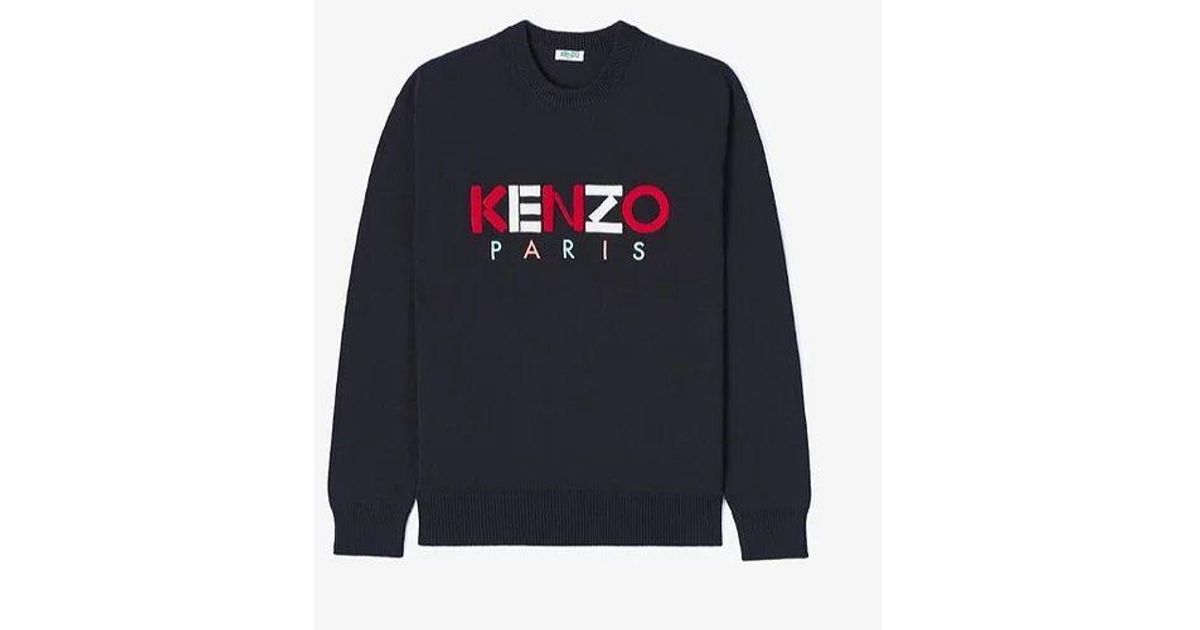 KENZO Sweaters in Black for Men - Lyst