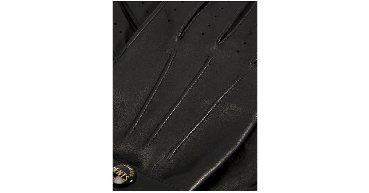Dents Fleming James Bond Spectre Leather Driving Gloves in Black for Men Save 3 Lyst