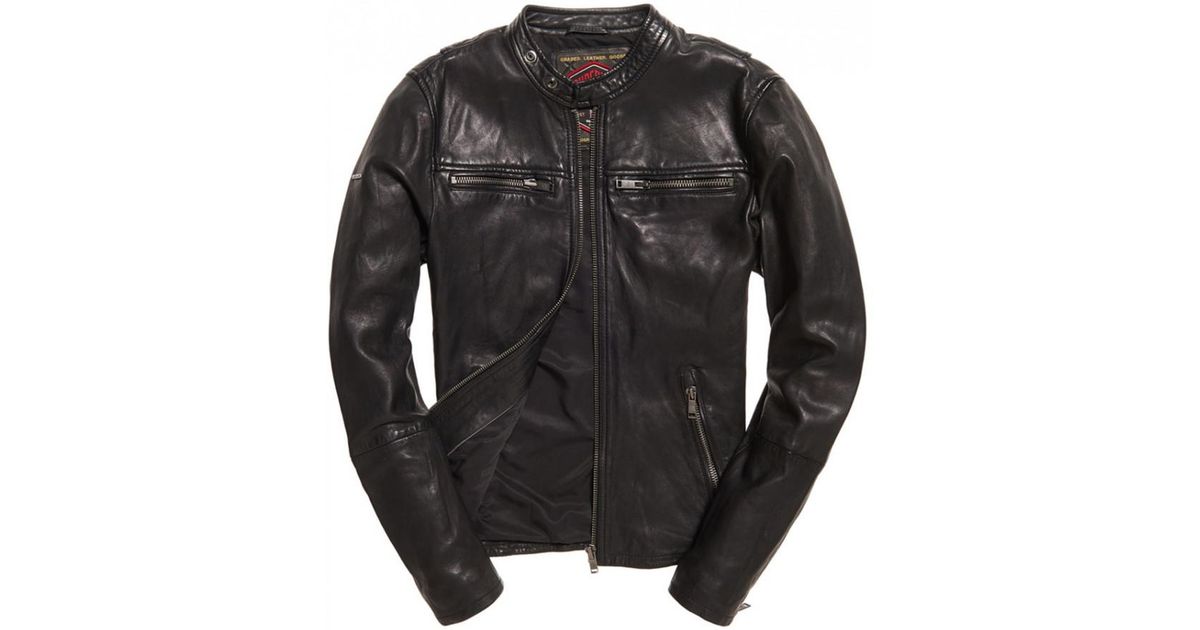 Men's Clothing, Shoes & Accessories Superdry Hero Leather Biker Jacket  Clothes, Shoes & Accessories cla.ca