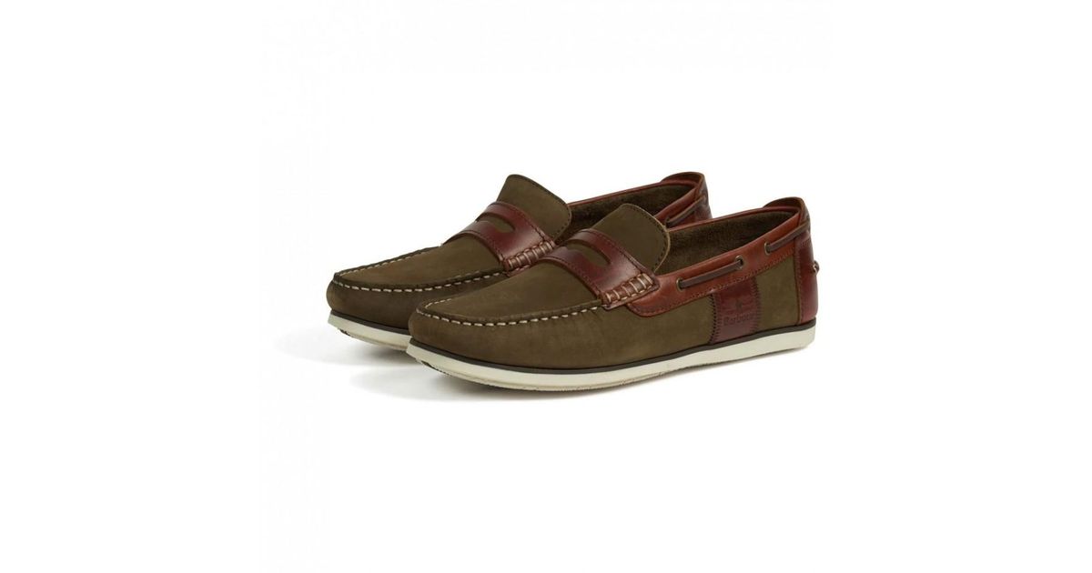 barbour keel boat shoes