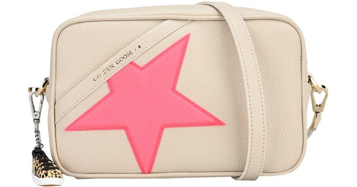 Golden Goose Deluxe Brand Off-white Star Bag In Hammered Leather ...