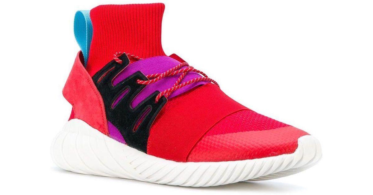 adidas Tubular Doom Winter Sneakers in Red for Men - Save 37% - Lyst