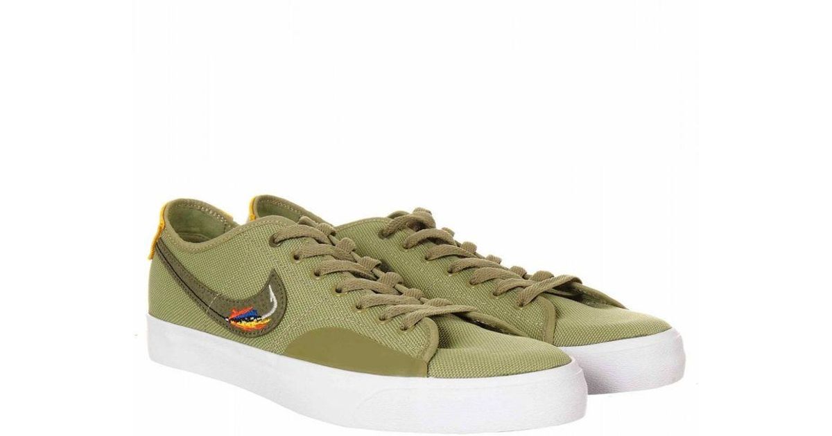 Nike Sb Blazer Court Dvdl - Dusty Olive in Green for Men | Lyst