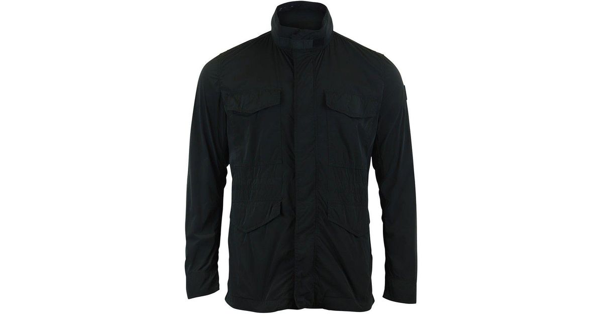 BOSS by HUGO BOSS Olisso-d Lightweight Jacket In Italian Stretch Fabric  With Packable Hood in Green for Men - Lyst