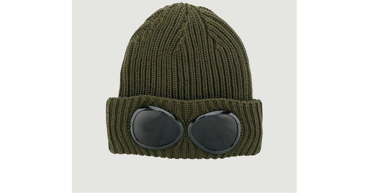 C.P. Company Cotton goggle Beanie Ivy C 