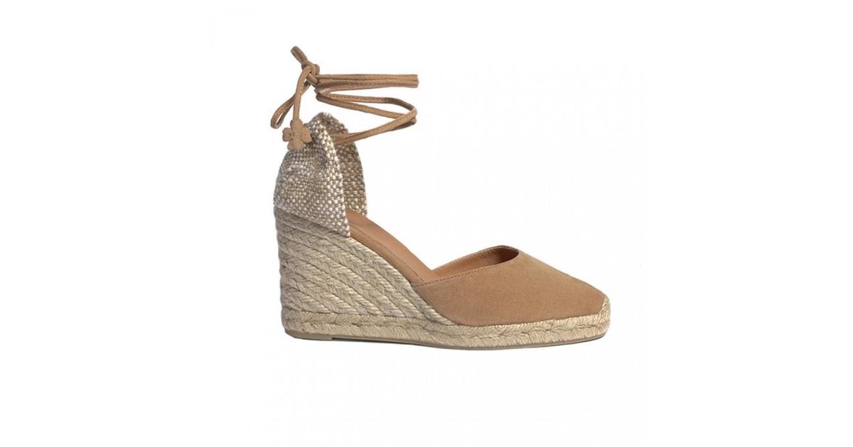 carina 80 suede wedge espadrilles