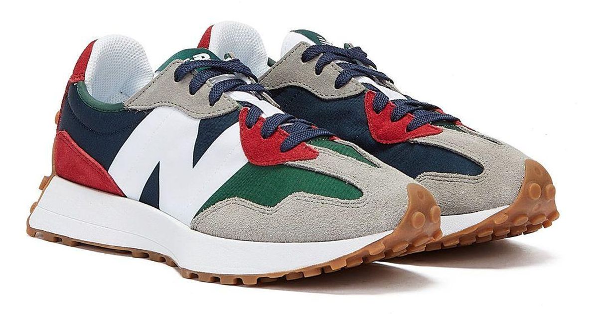 New Balance 327 (Marblehead/Team Forest Green) - ShopperBoard