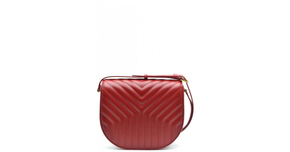 ysl red crossbody