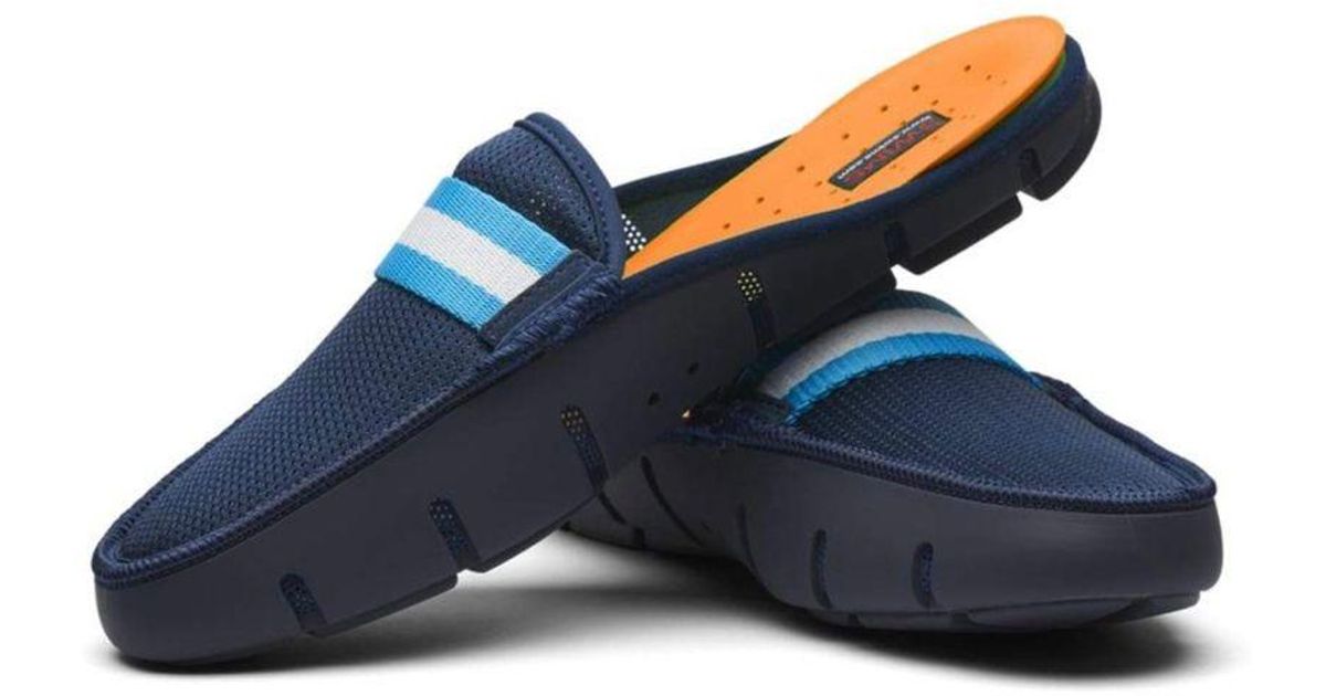 Swims Slide Loafer In Navy 21369002 in Blue for Men Lyst