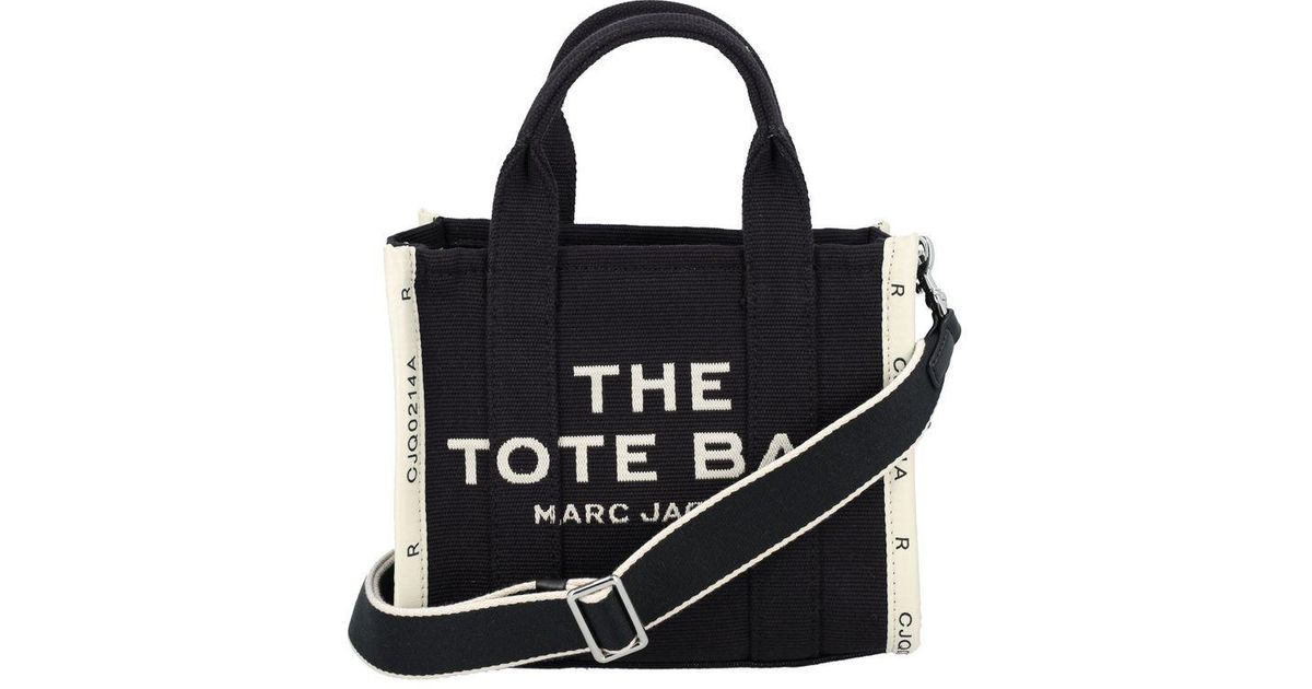 Marc Jacobs The Jacquard Mini Tote Bag in Black - Lyst