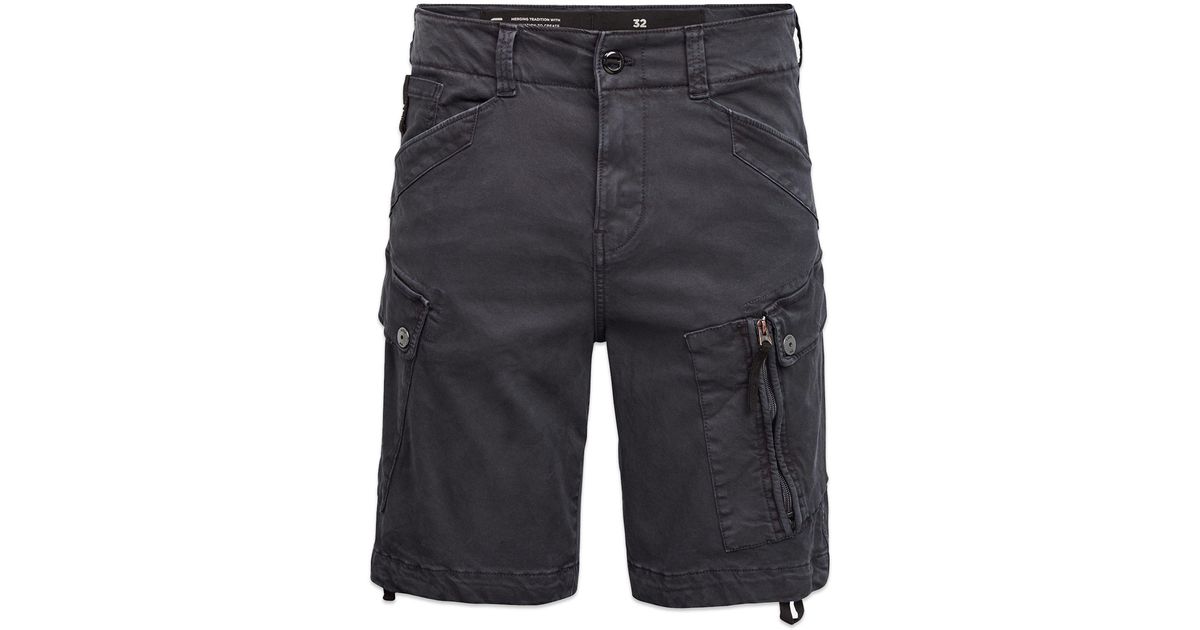 G-Star RAW Cotton Roxic Cargo Shorts in 