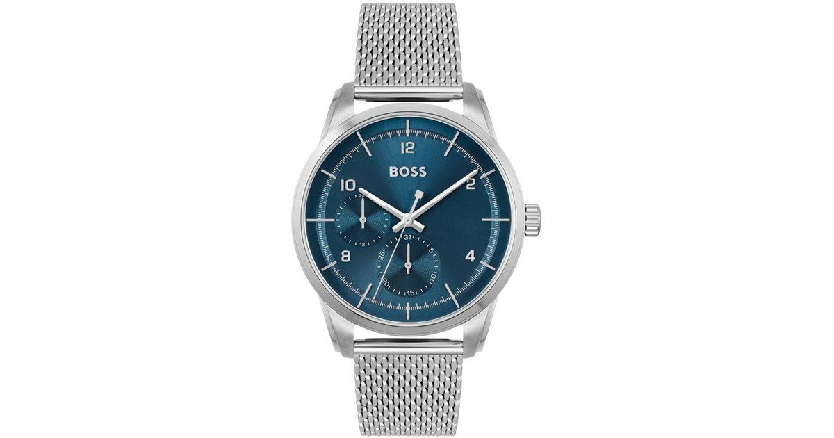 BOSS by HUGO BOSS Hugo Sophio Watch 1513942 Stainless Steel in Blue for ...
