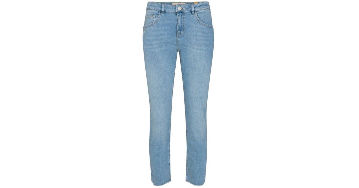 Mos Mosh Denim Bradford Letter Jeans in 