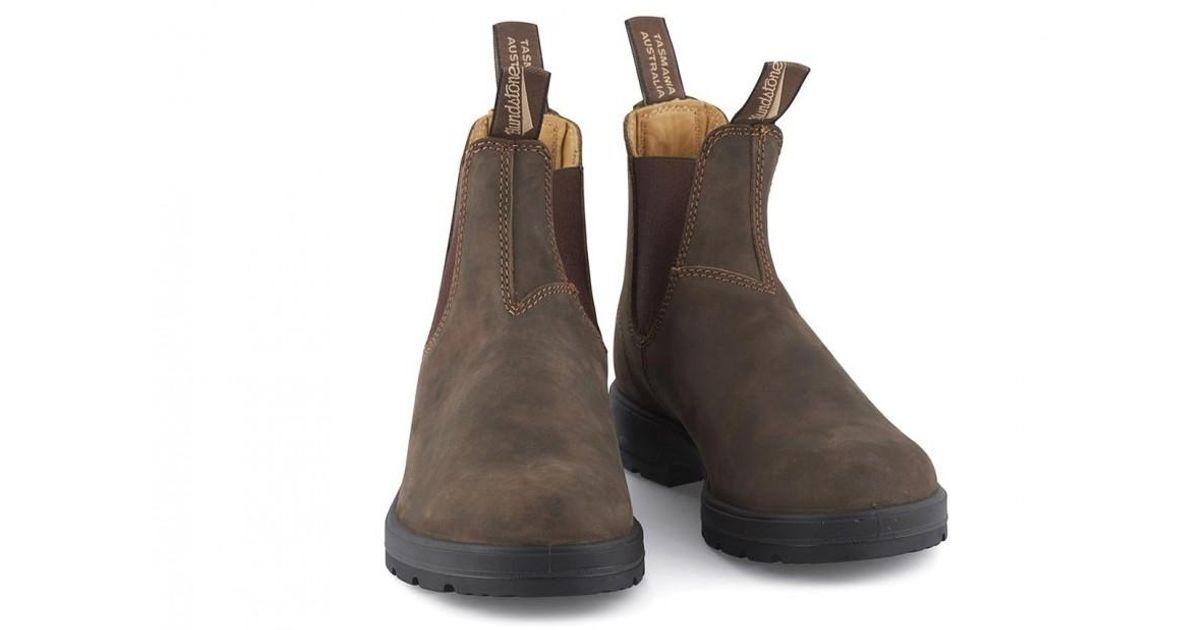 blundstone mens rustic brown