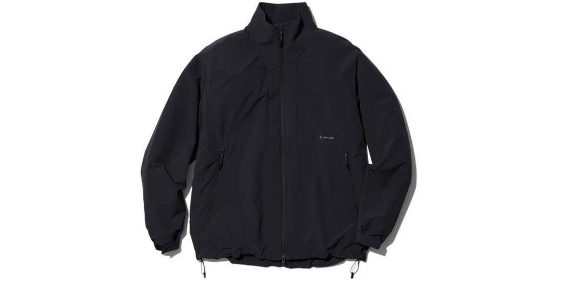 Snow Peak Synthetic Dwr Comfort Jacket in Black for Men | Lyst