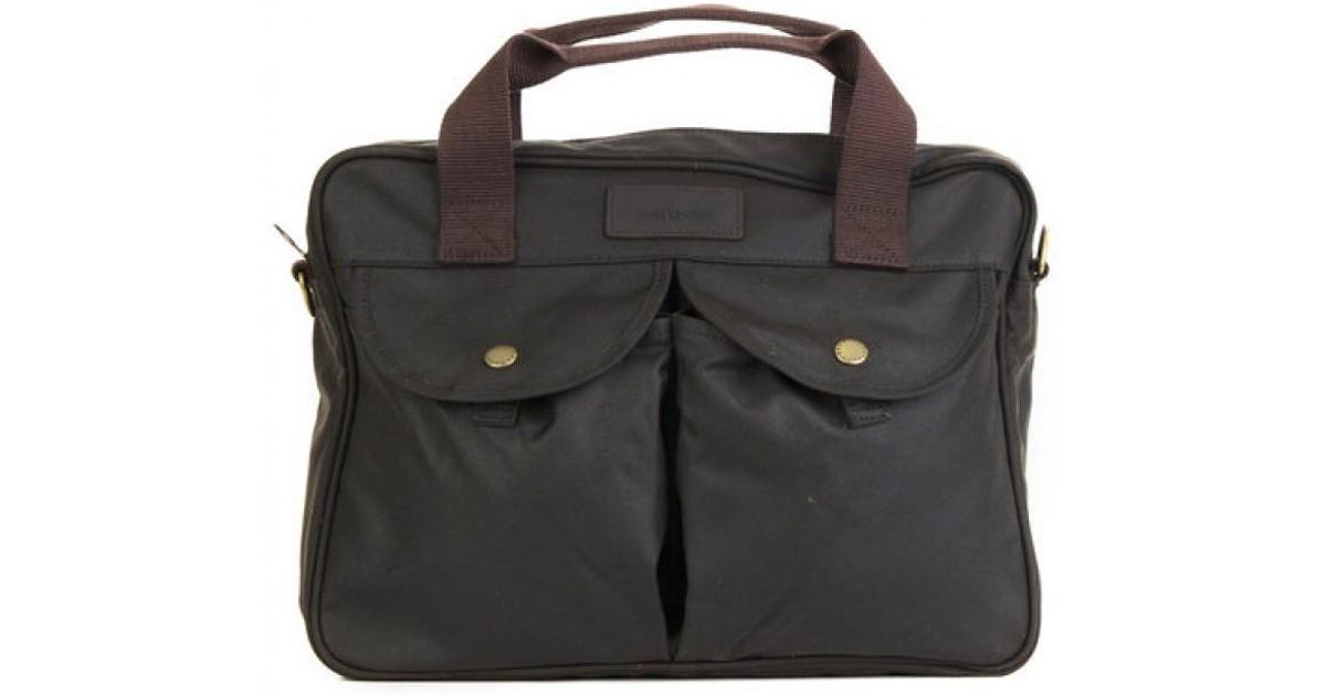 barbour laptop bag sale