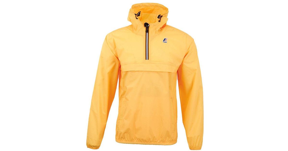 KWay Synthetic Le Vrai 3.0 Leon Jacket In in Orange for Men Lyst Canada