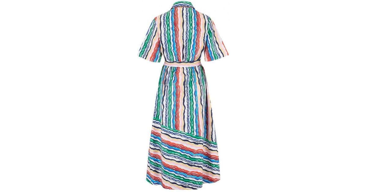 parker rainbow maxi dress