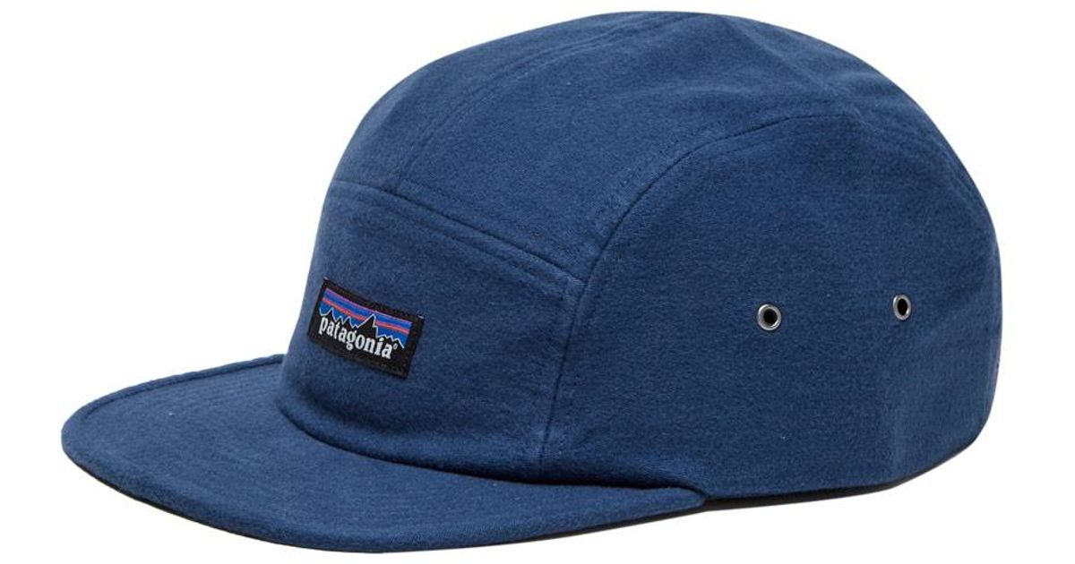 Patagonia Cotton Maclure Cap in Blue for Men | Lyst
