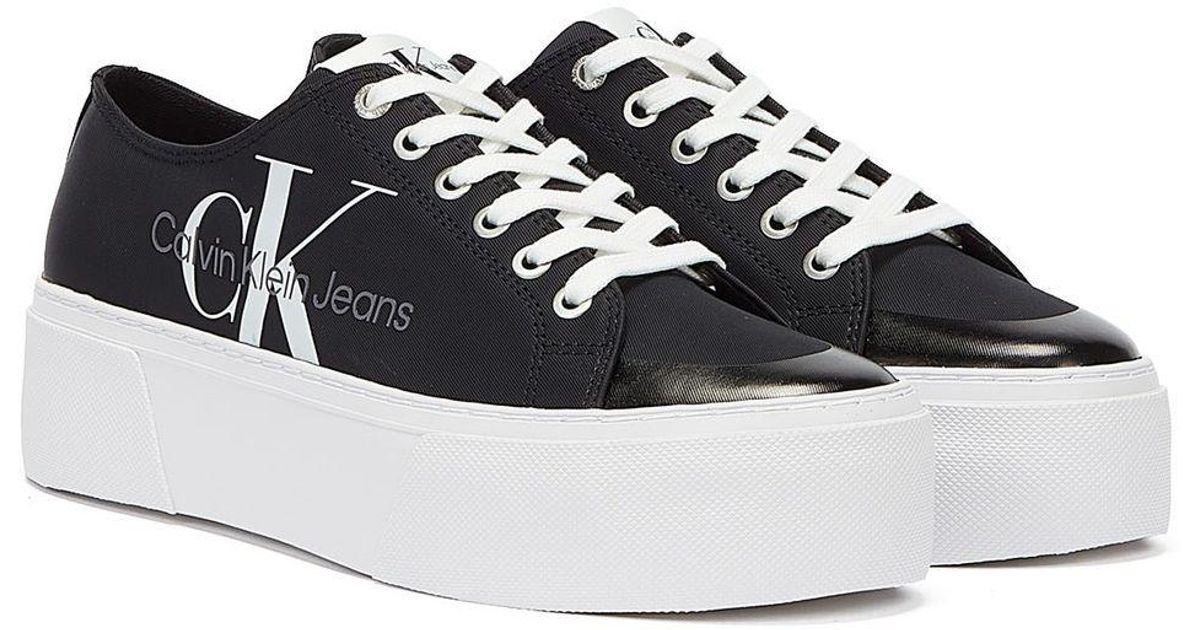 vulcanized flatform laceup