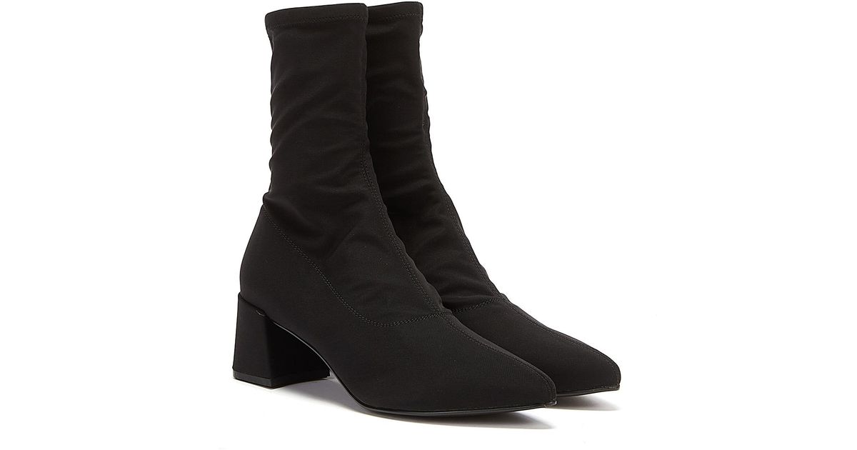 Vagabond Shoemakers Alva Sock Boots in Black | Lyst
