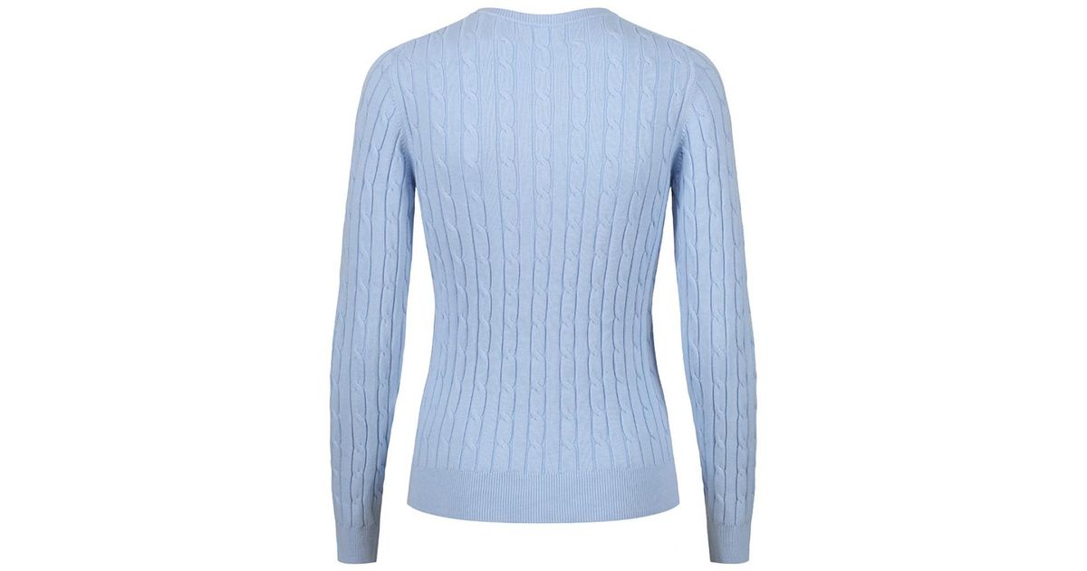 women's gant cable knit jumper