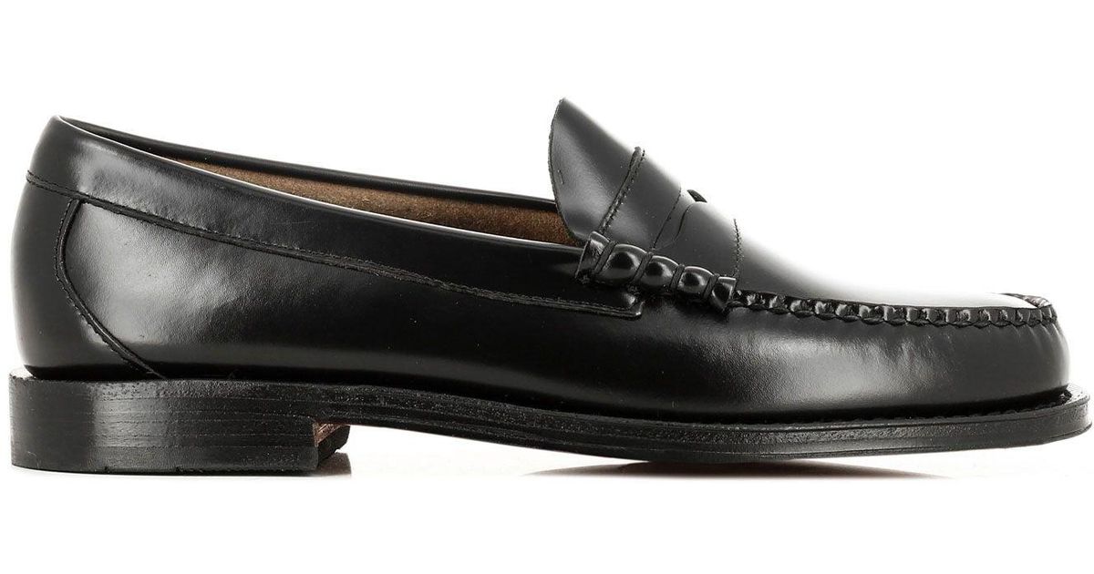 G.H. Bass & Co. Gh Bass Weejuns Larson Penny Loafers - Black Leather