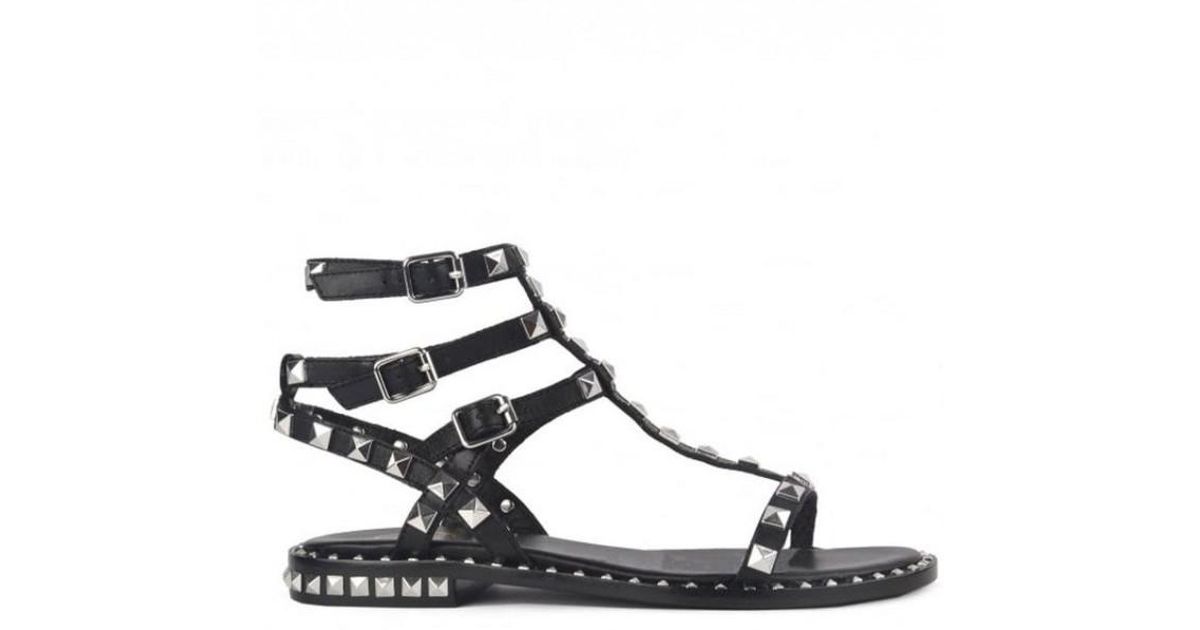 ash poison studded sandals