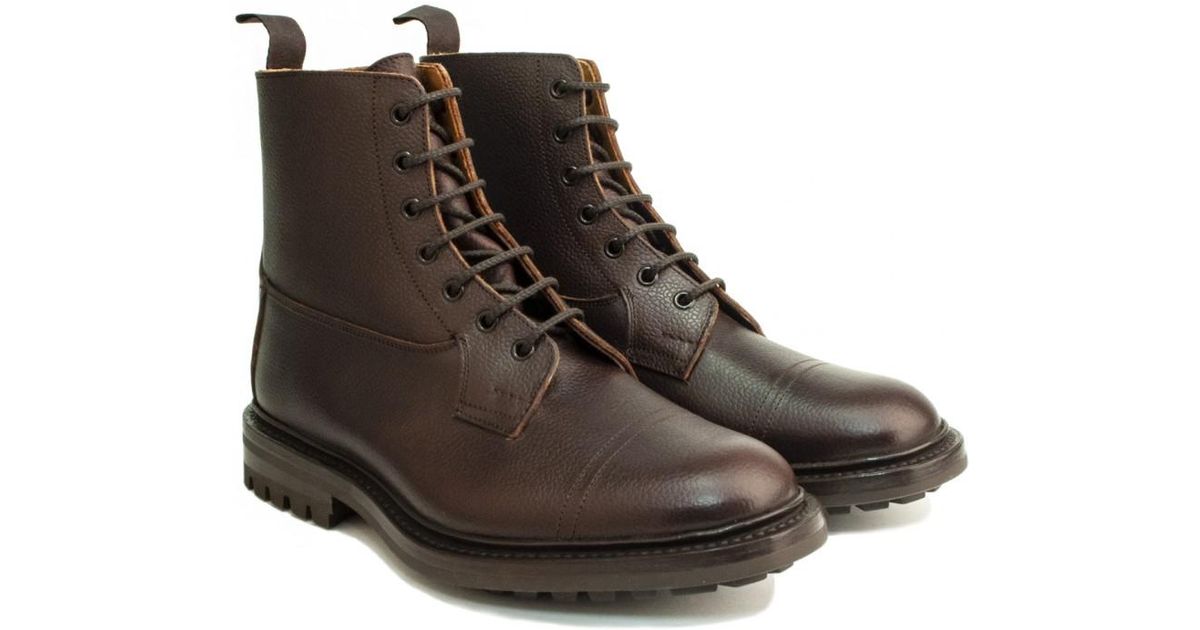 Tricker's Leather Trickers Grassmere Boot Zug Brown for Men | Lyst ...