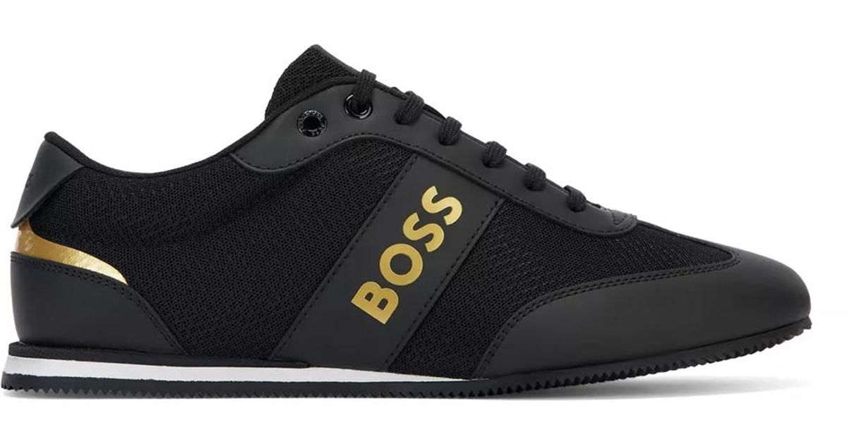 BOSS by HUGO BOSS Rubber Boss Rusham Lowp Shoes , Title: in Black for ...