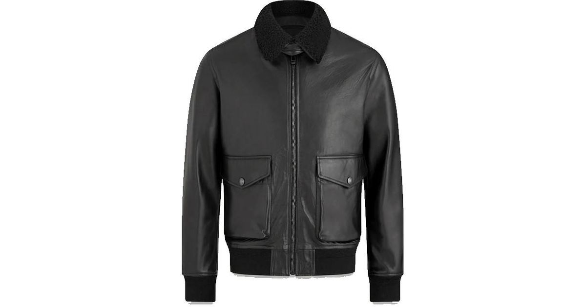 Belstaff Chart Jacket Black in Grey for Men | Lyst UK