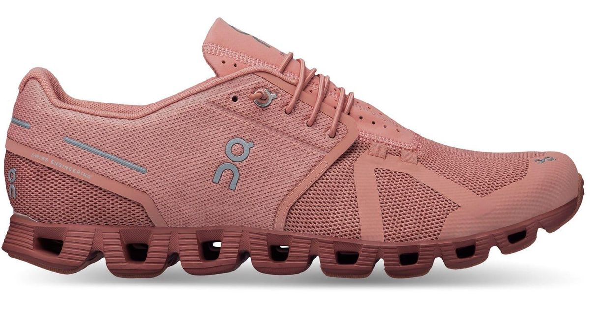 on running cloud pink