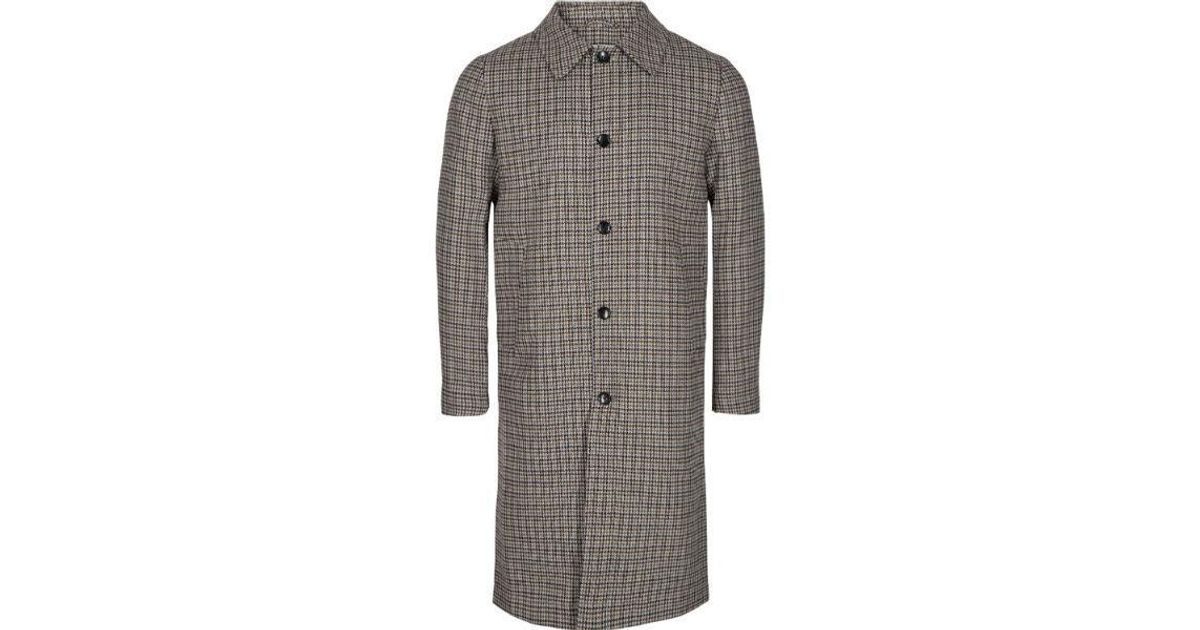 Libertine-Libertine Wool World Jacket Check in Gray for Men - Lyst