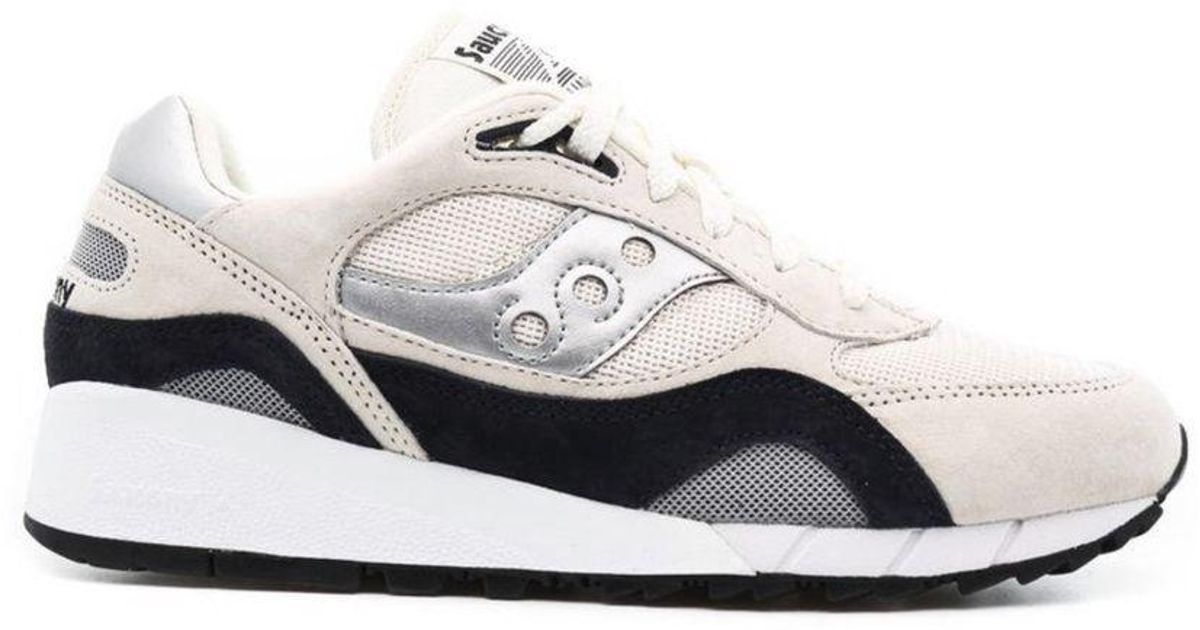 Saucony Suede Shadow 6000 Trainers Antique in White - Lyst