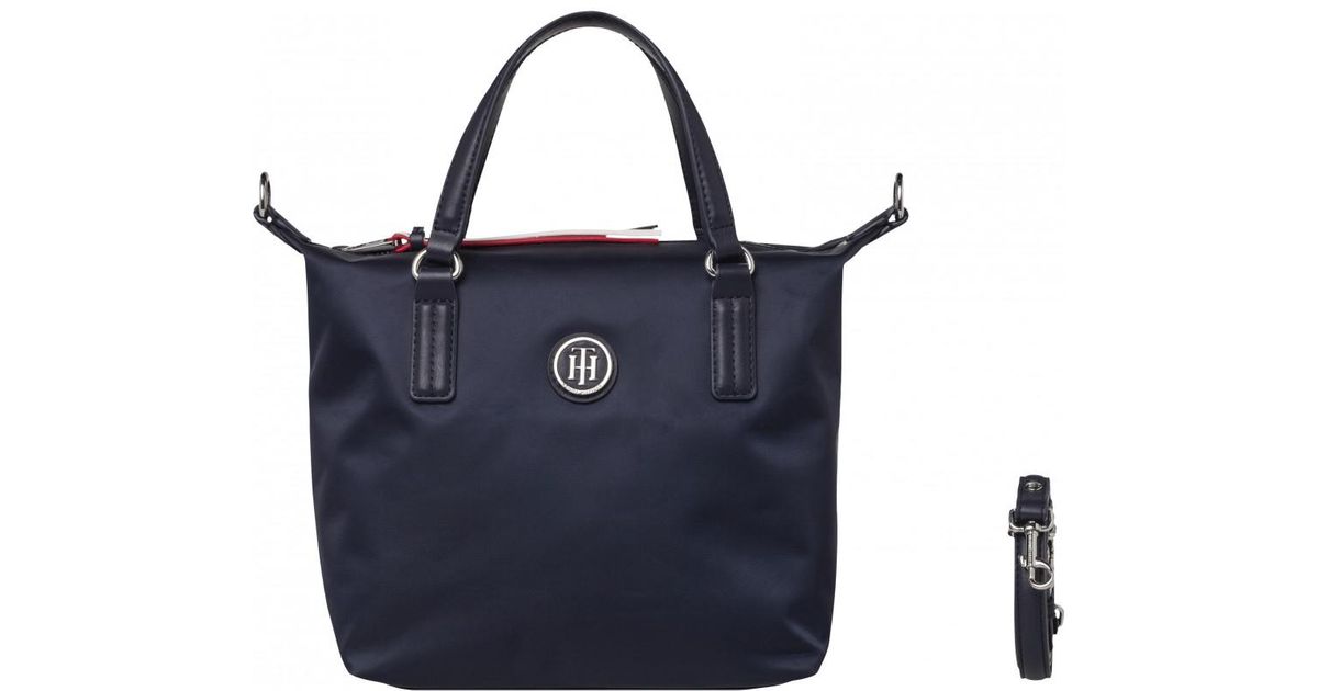 Tommy Hilfiger Women's Poppy Small Tote in Blue - Lyst