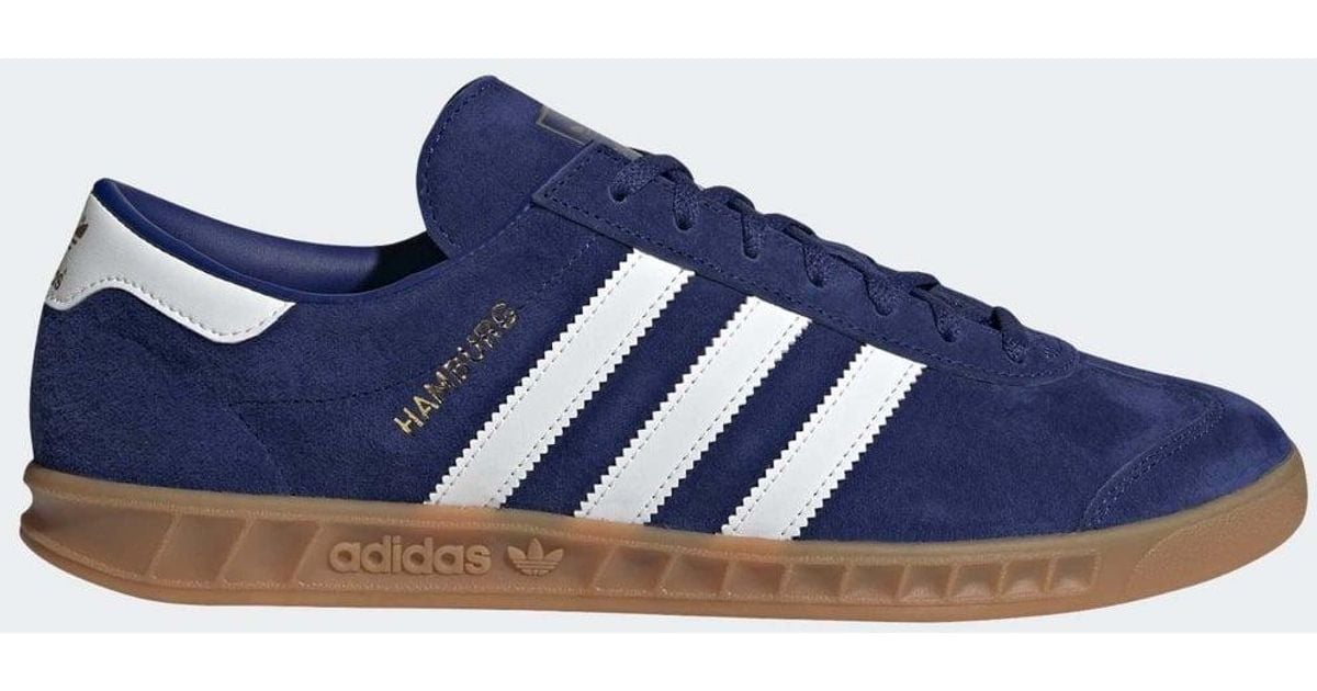 adidas hamburg trainers blue