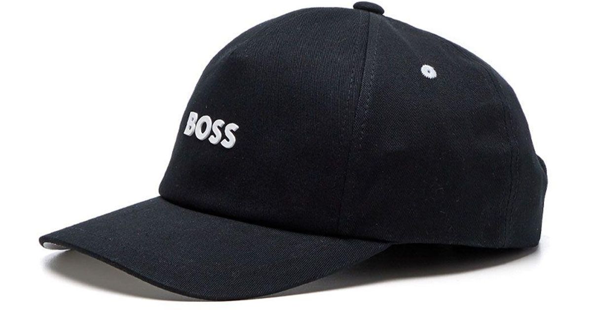 BOSS by HUGO BOSS Fresco 3 Cap in Black for Men | Lyst